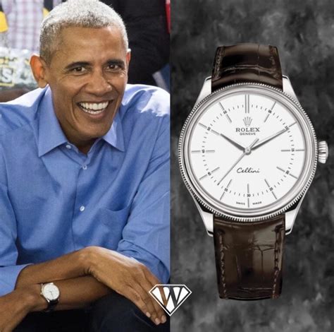 ehemalige us-präsident mit gold rolex day date|barack obama Rolex.